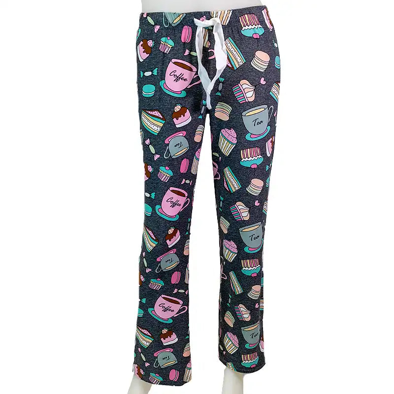 DKR Women's Coffee & Tea Sleep Pants