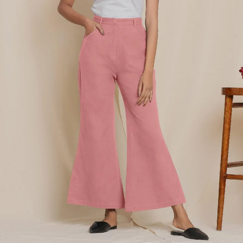 English Rose Warm Cotton Flannel Bootcut Pant