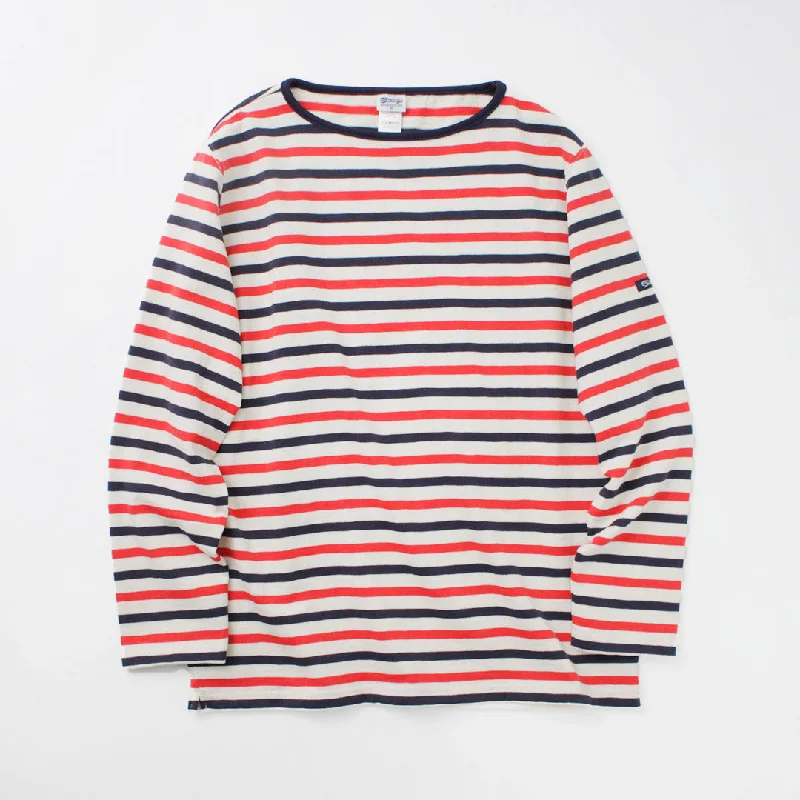 TIEASY / HDCS Boatneck Striped Basque Shirt