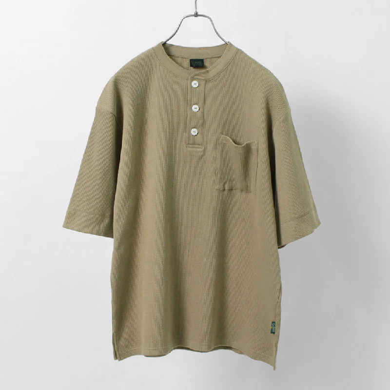 GOHEMP / Henley PK Short Sleeve Shirt