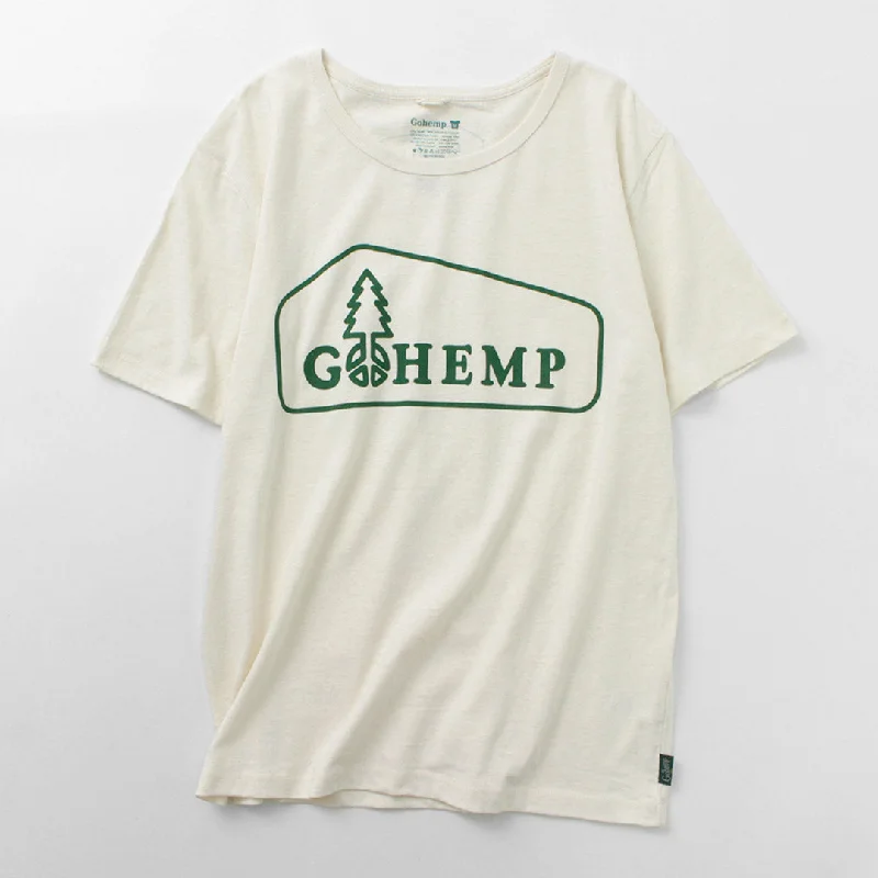 [30%OFF] GOHEMP / Box Logo Basic Short Sleeve T-Shirt