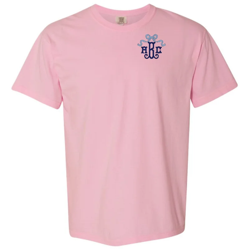 Monogrammed 'Bow' T-Shirt