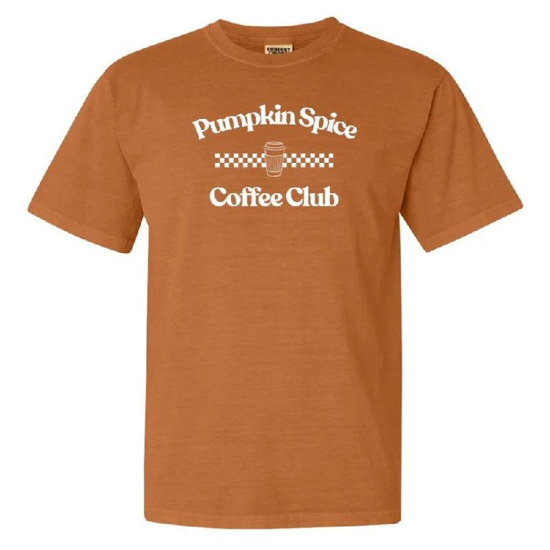 'Pumpkin Spice Coffee Club' PUFF T-Shirt