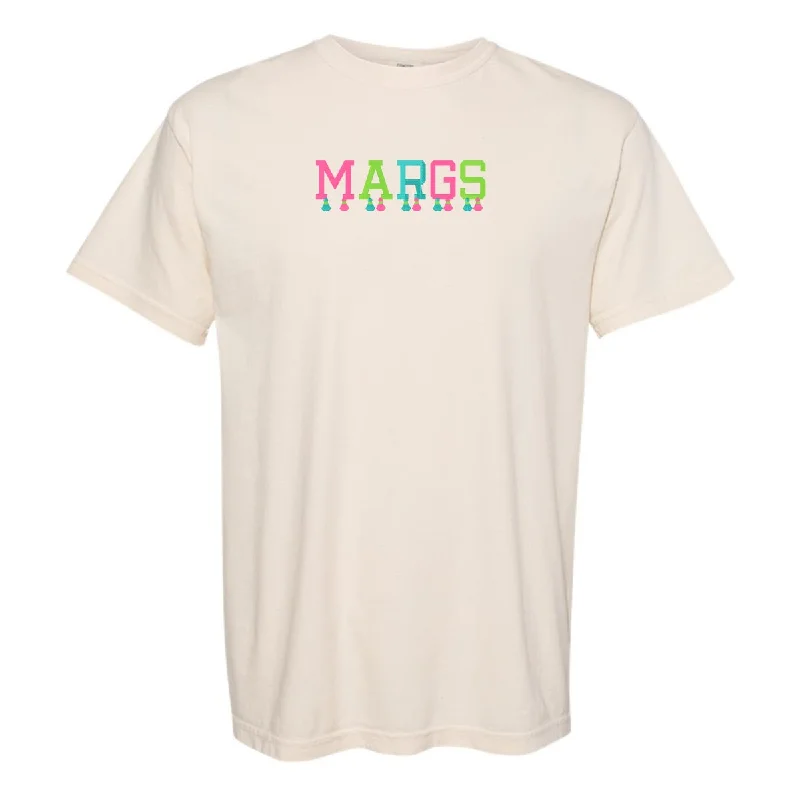 Embroidered Tasseled 'Margs' T-Shirt