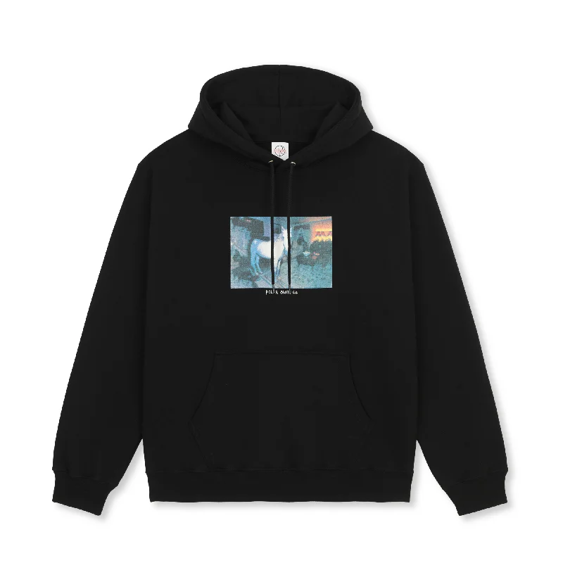 Dave Hoodie | Horse Dream - Black