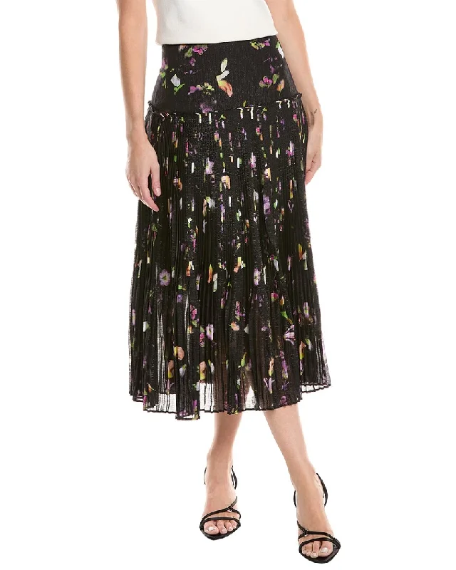 Ted Baker Pleated Midi Skirt