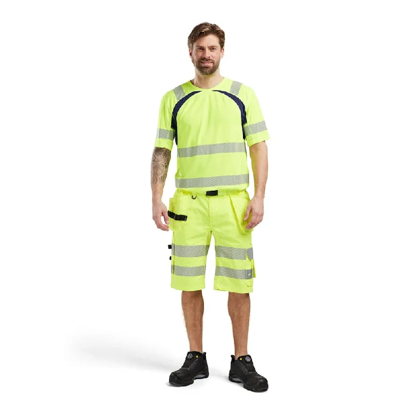 Blaklader 1586 Hi-Vis Stretch Holster Pocket Shorts