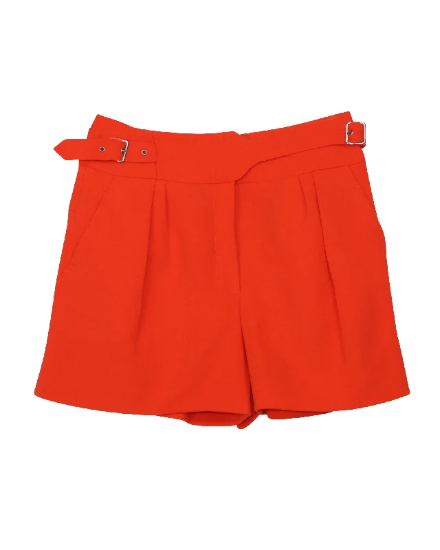 Nina Ricci Shorts in Orange Wool