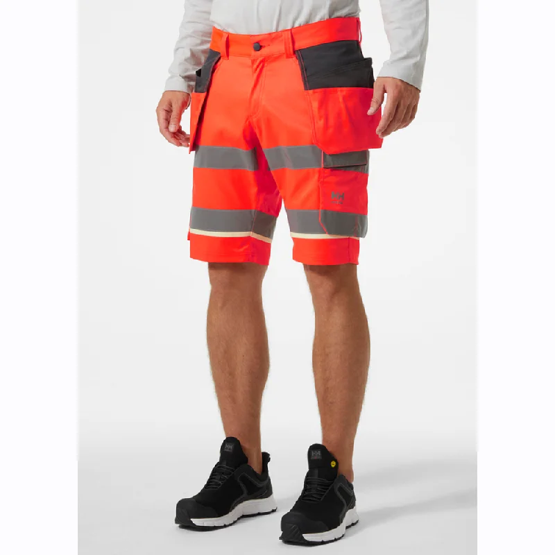 Helly Hansen 77516 UC-ME Hi-Vis 2-Way Stretch Construction Shorts