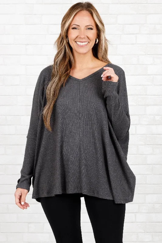 Adore You Top, Charcoal