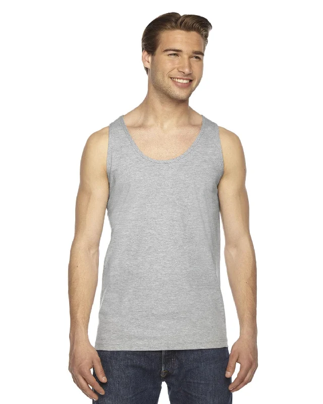 American Apparel Unisex Fine Jersey Tank | Heather Grey