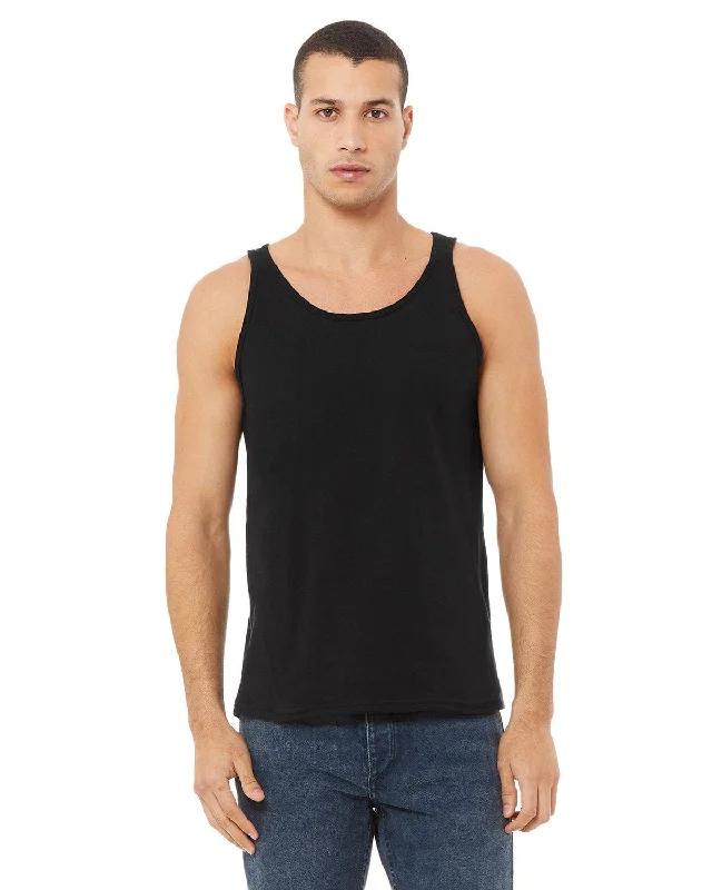 Bella+Canvas Unisex Jersey Tank | Black