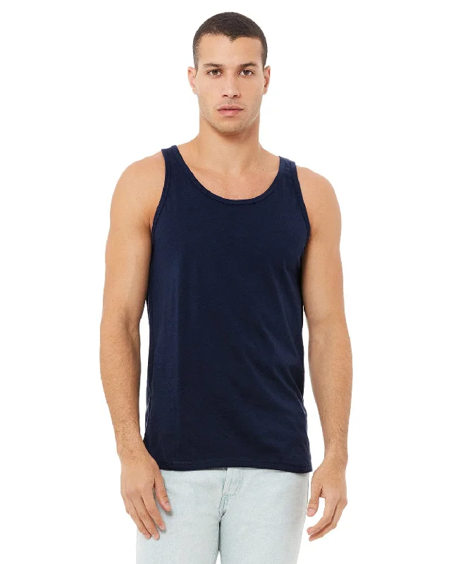 Bella+Canvas Unisex Jersey Tank | Navy