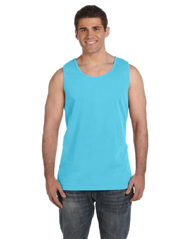 Comfort Colors Garment-Dyed Tank | Lagoon Blue