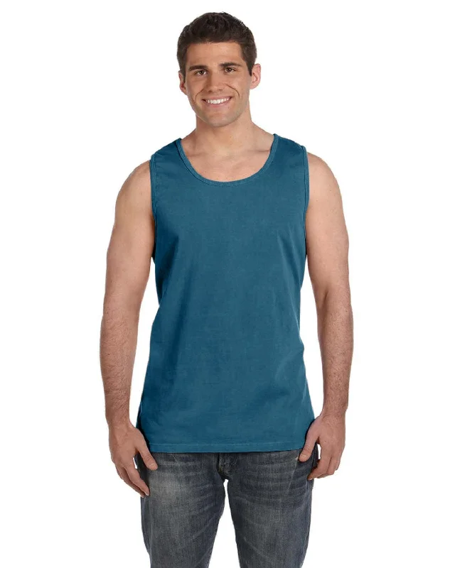 Comfort Colors Garment-Dyed Tank | Topaz Blue