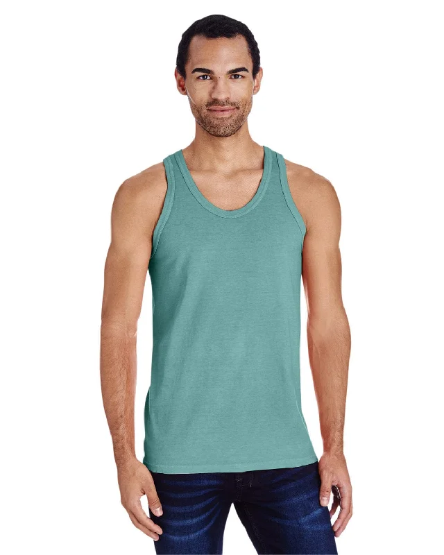 ComfortWash by Hanes Unisex 100% Ringspun Cotton Tank | Spanish Moss