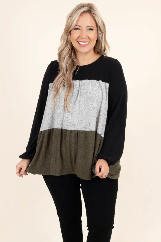 Falling Into Autumn Top, Multi