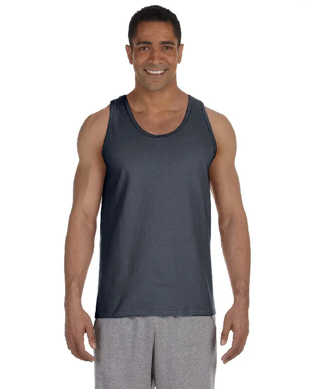 Gildan Ultra Cotton Tank | Charcoal