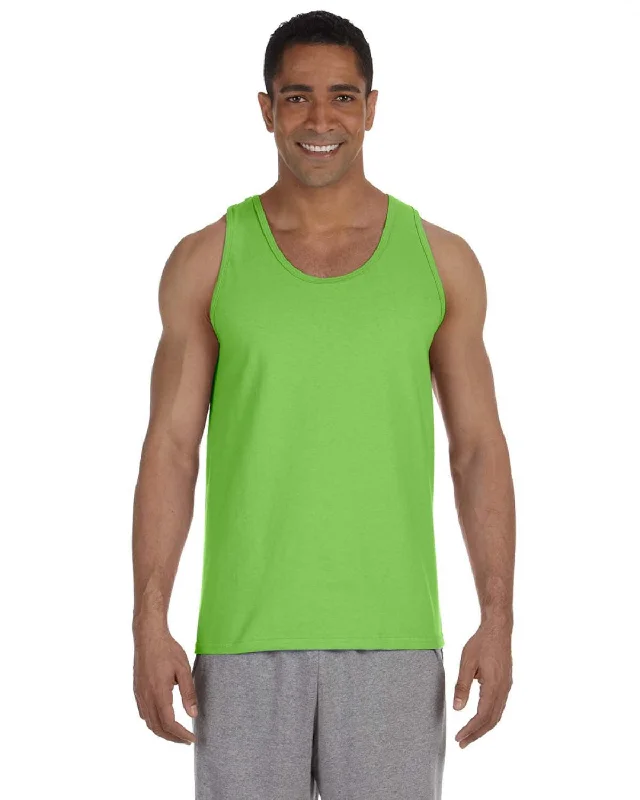 Gildan Ultra Cotton Tank | Lime