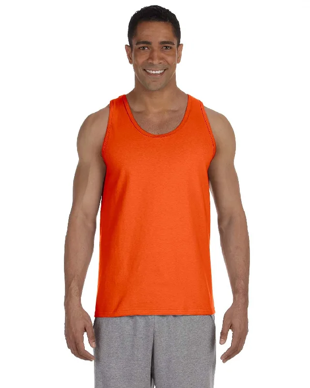 Gildan Ultra Cotton Tank | Orange