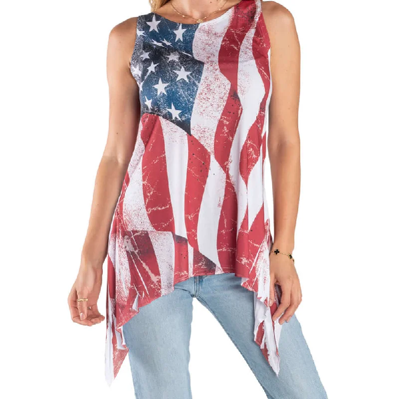 Women's Made in USA Sharkbite Tank Tunic