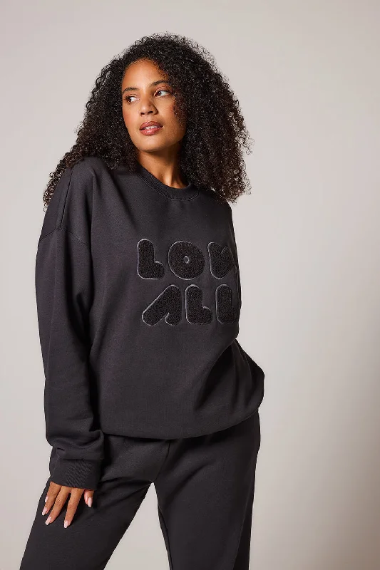 ALL SZN Organic Oversized Sweatshirt Style 1 - Shadow