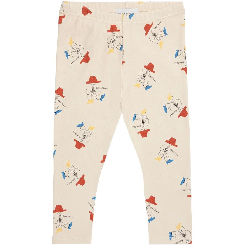 Bobo Choses White Magic Flute Player All Over Legging