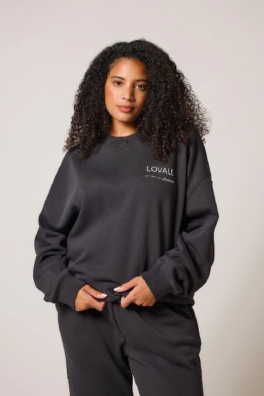 Curve ALL SZN Organic Oversized Sweatshirt Style 3 - Shadow