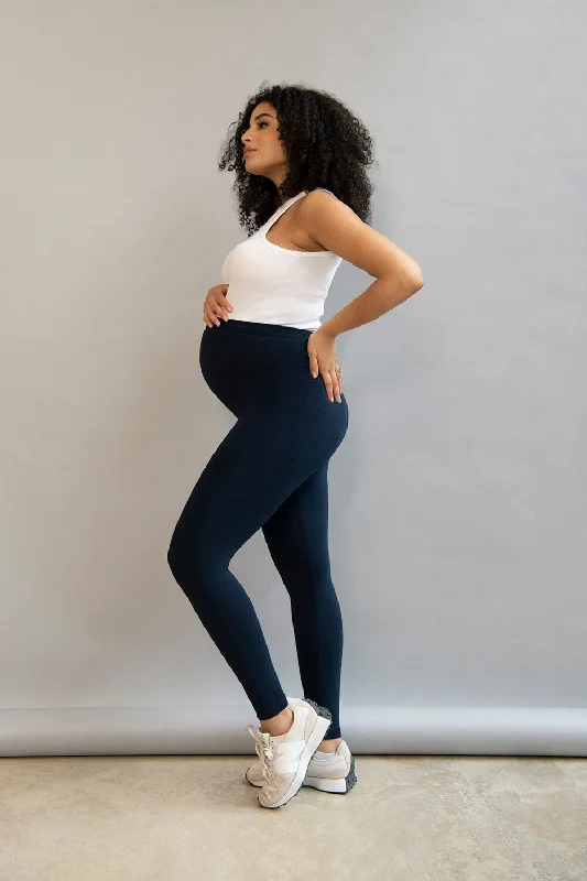 Maternity Everyday Leggings - Navy Blue